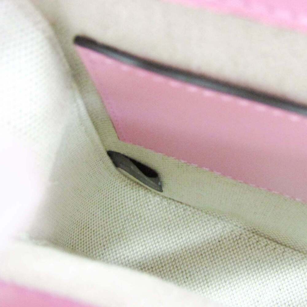 GUCCI Authentic Pink Leather Bamboo Shoulder Bag - Picture 14 of 14